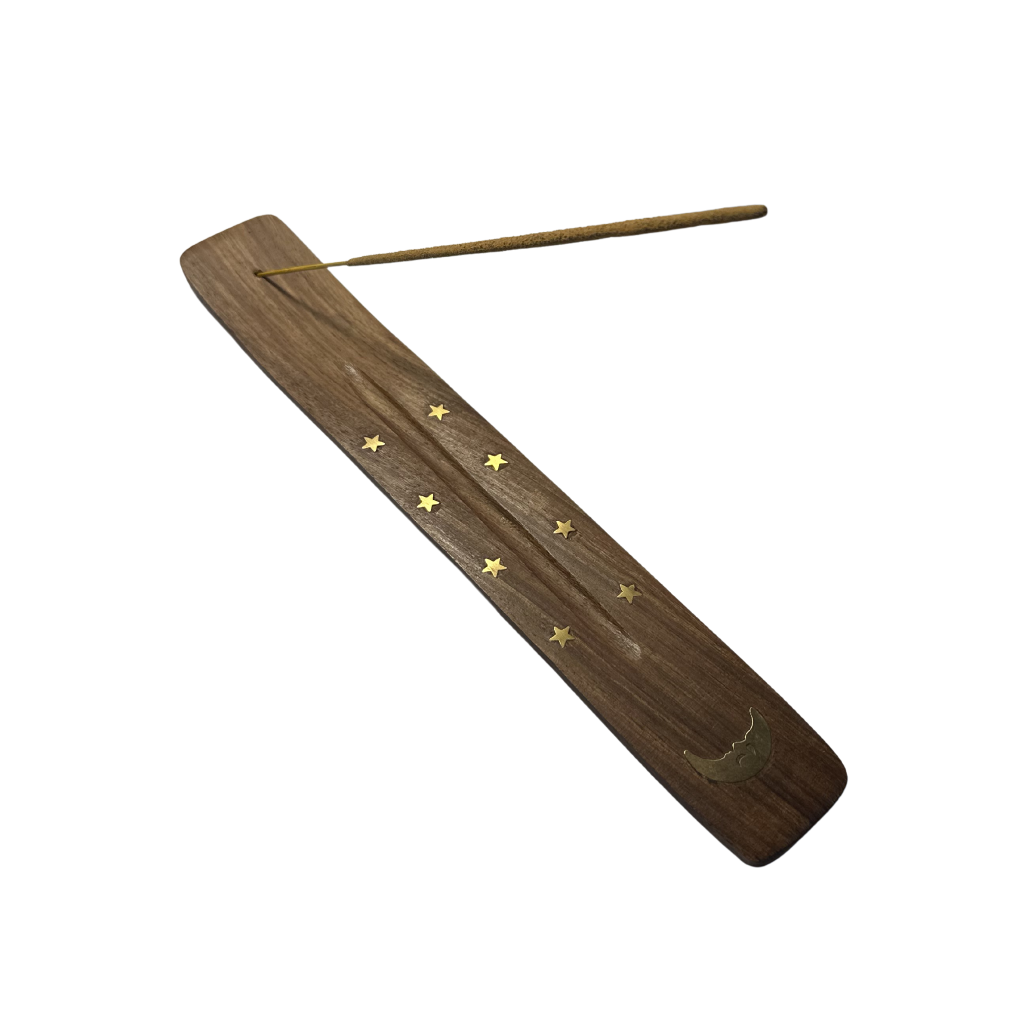 Wooden Incense boat - Moon