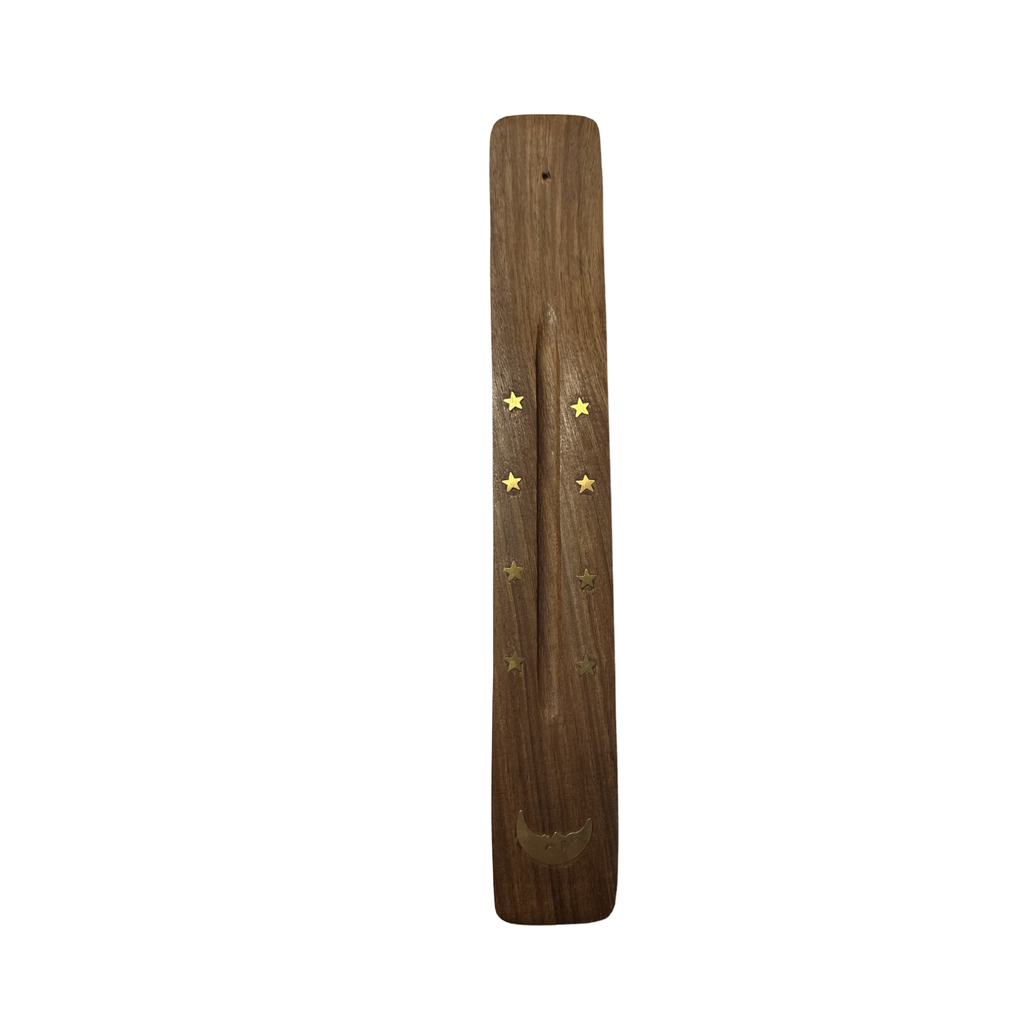 Wooden Incense boat - Moon