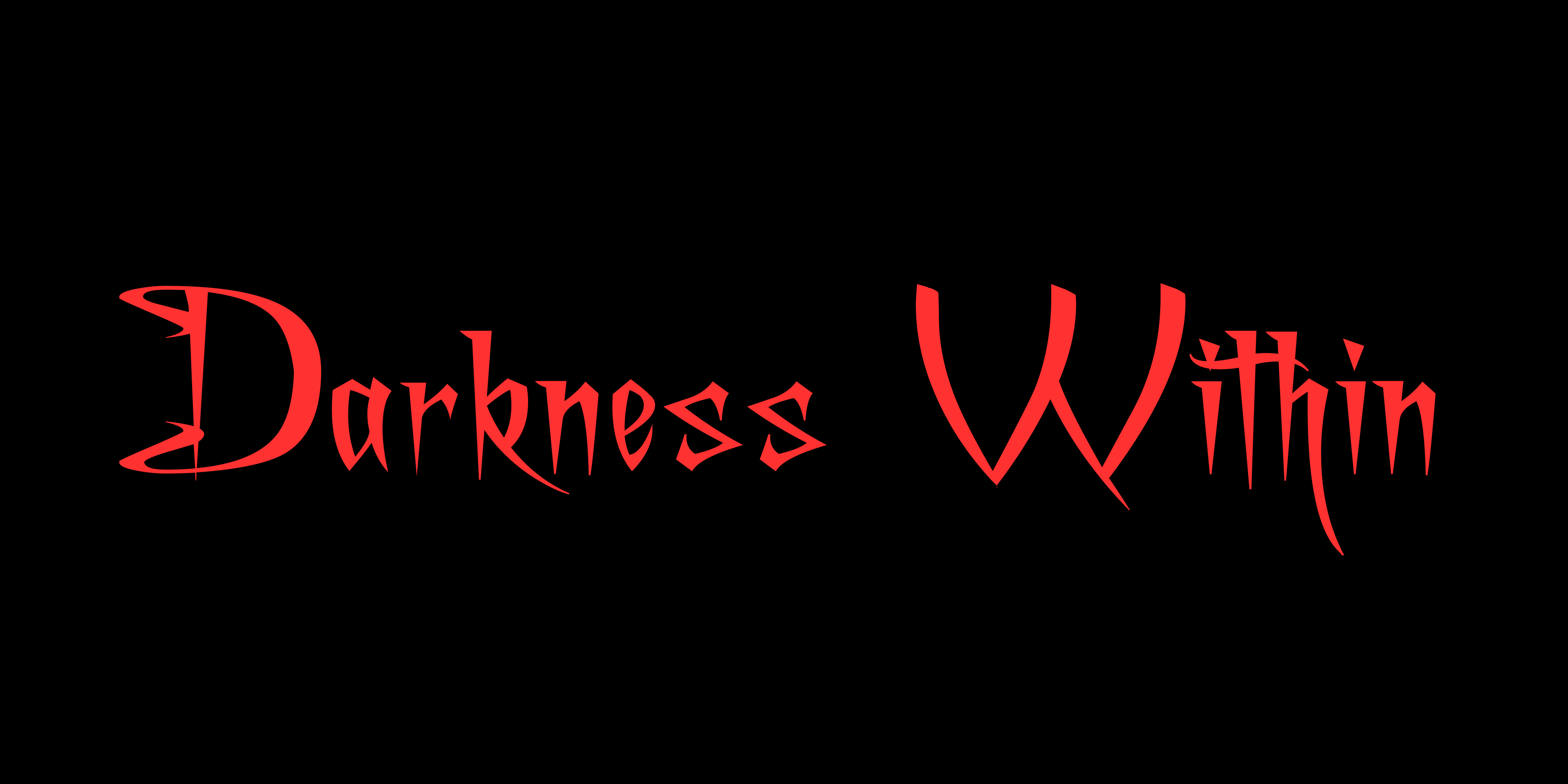 Darkness Within Goth, Fantasy and Supernatural Gifts.