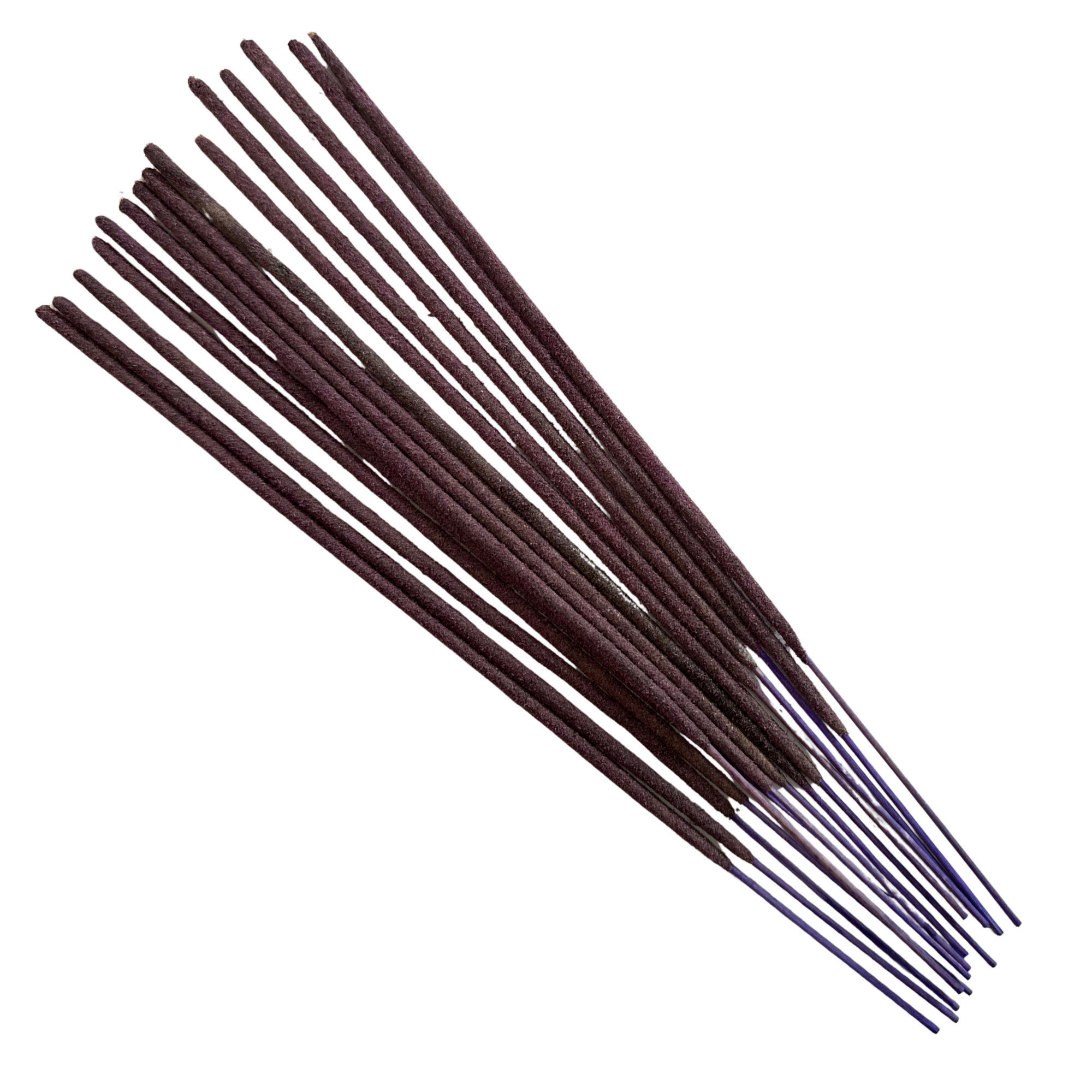 Hand rolled incense Sticks lavender by dark Indulgence fanned out 