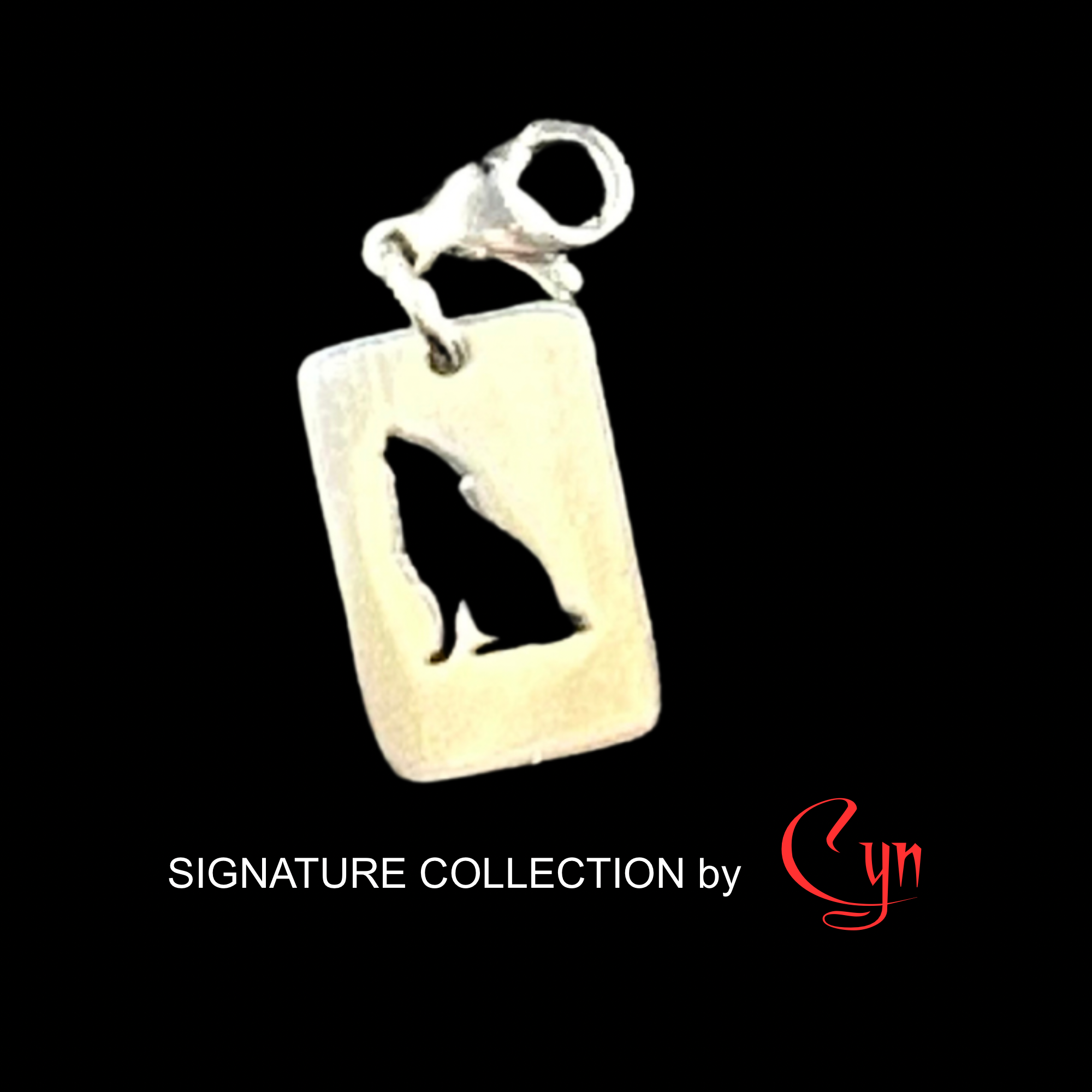 Howling Wolf Charm SIGNATURE COLLECTION by Cyn