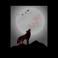 Haunting Howl Print A2