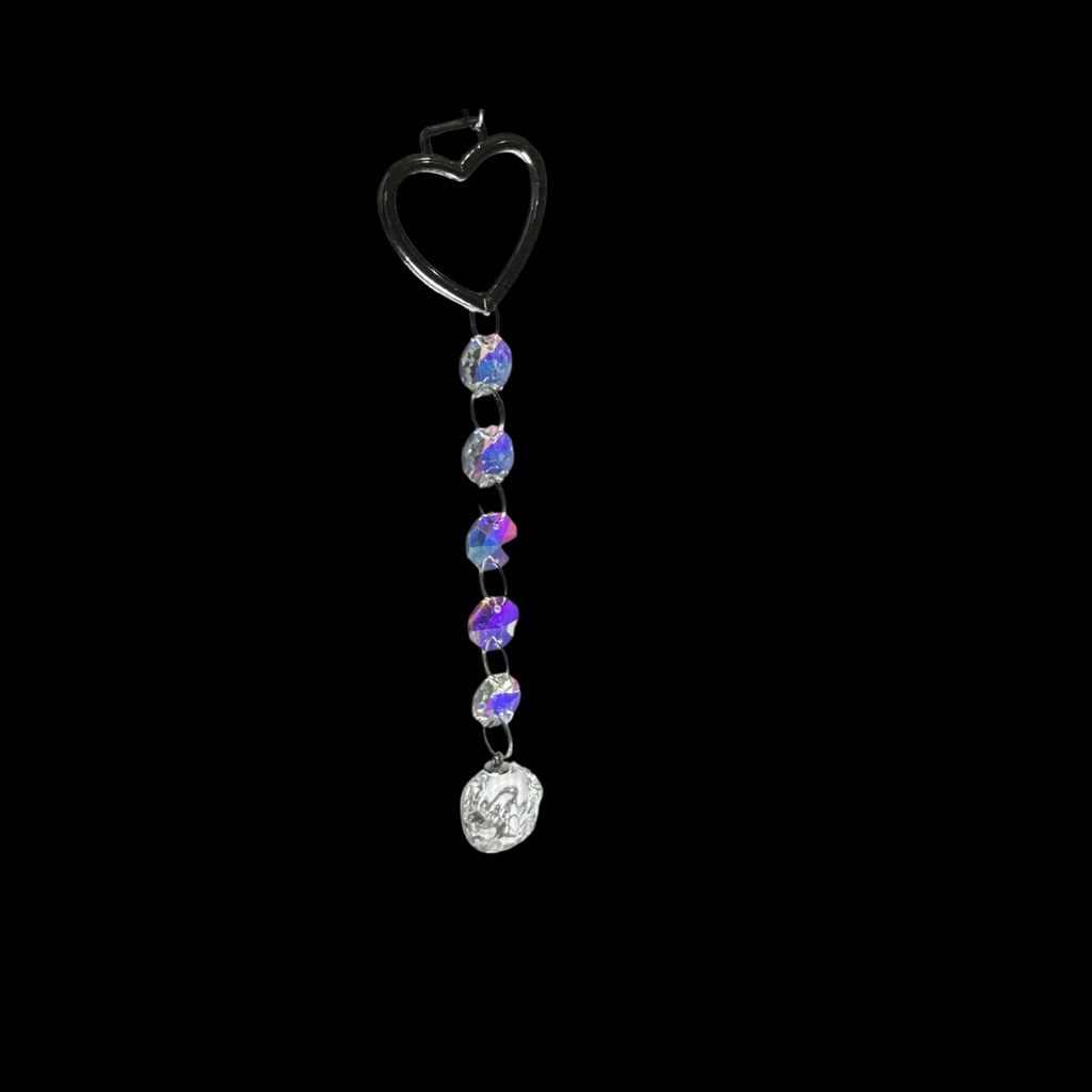 Skull Light Catcher Clear K9 Crystal