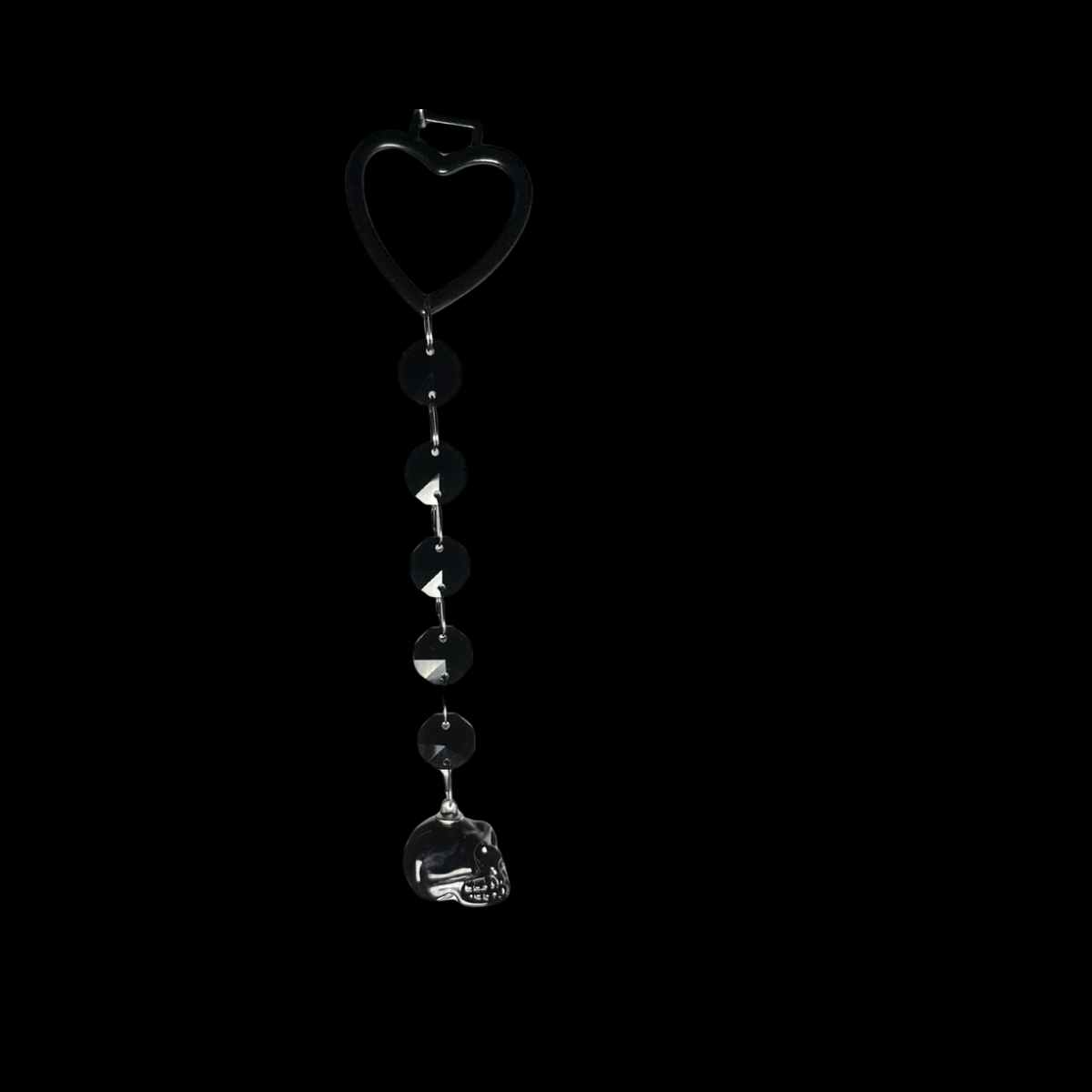 Skull Light Catcher Black
