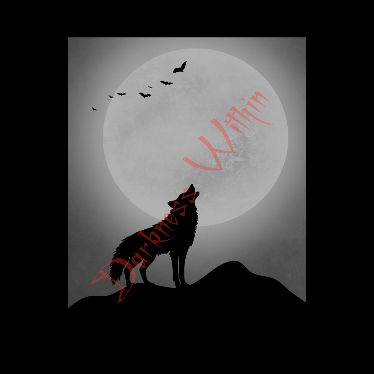 Haunting Howl Print A3